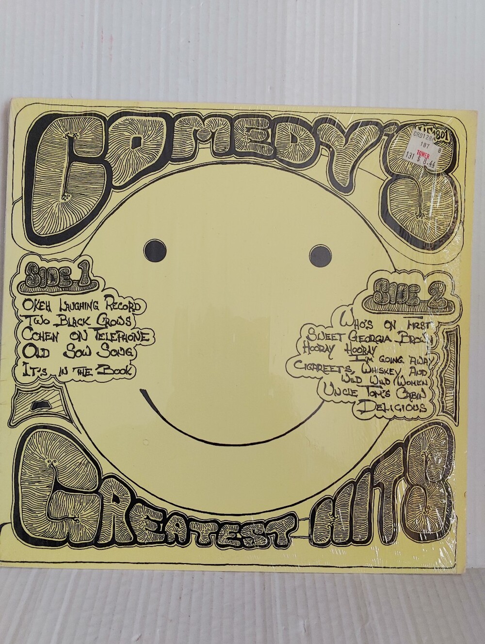 COMEDY'S GREATEST HITS - Happy Face Vinyl LP 12" Record